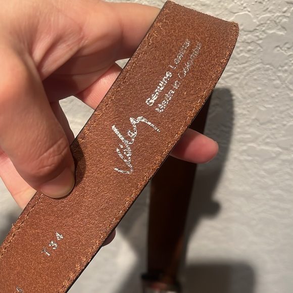 VELEZ Genuine Leather Belt size 34 - Picture 3 of 5